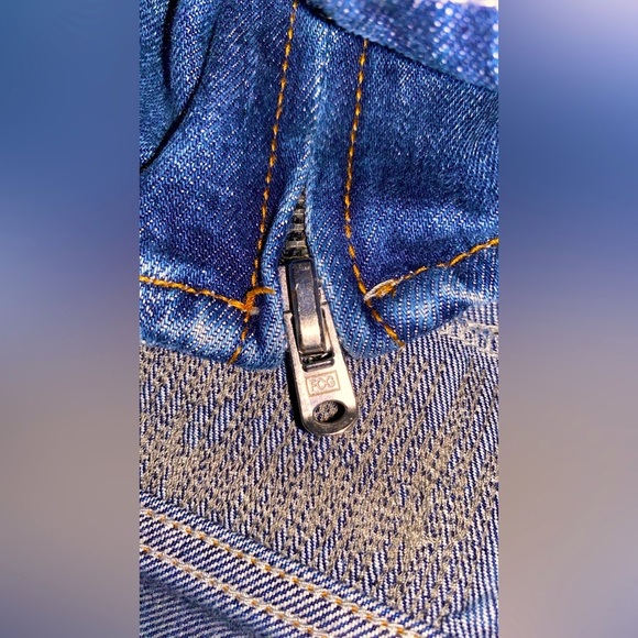 COPY - NEW W O T 🚨 Fear of god zipper ankle distressed by hand Japanese selvedge - Picture 3 of 17